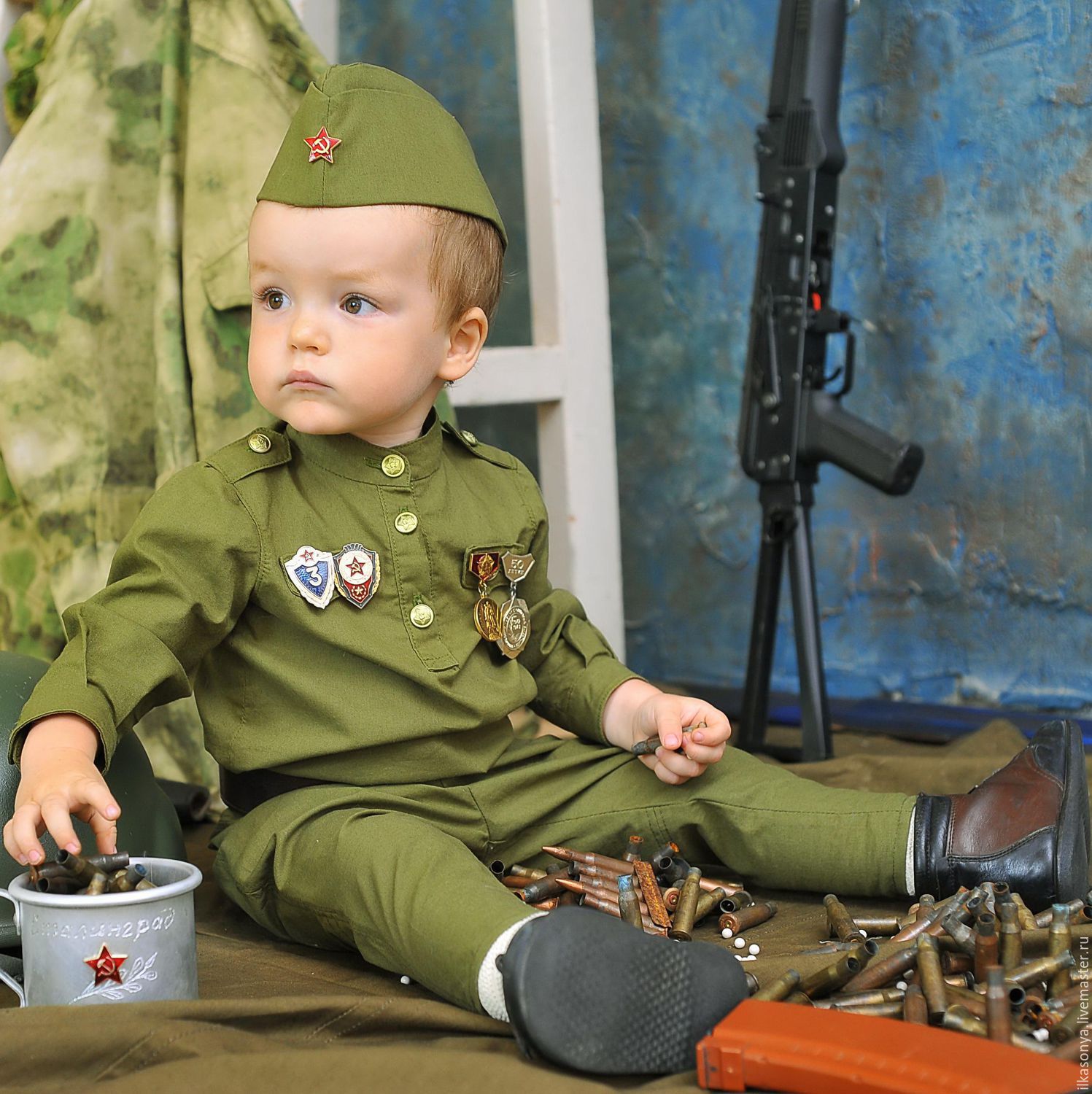 Детская Военная форма на малыша