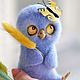 Felted toy owl. Felted Toy. Felt toy fromKristina Antropova. Online shopping on My Livemaster.  Фото №2