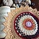 Doily crocheted 'Autumn garden'. Doilies. Crochet doilies-Elena Strokina (elenastrokina). Online shopping on My Livemaster.  Фото №2