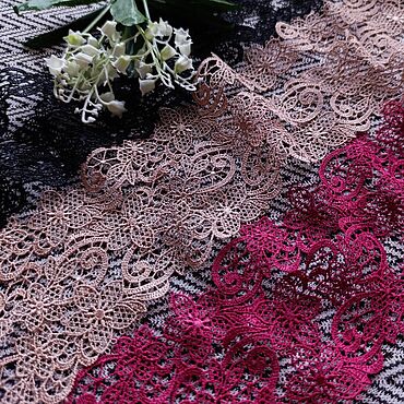 Материалы для творчества ручной работы. Ярмарка Мастеров - ручная работа Кружево: Кружево  "Венеция" для шитья, рукоделия,  35 мм. Handmade.