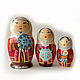 Matryoshka 3 local 'Nenets' 1, Dolls1, Sarov,  Фото №1