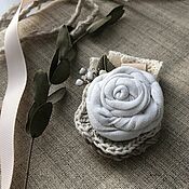 Авторское войлочное пальто ручной работы  "Flowering lilac"