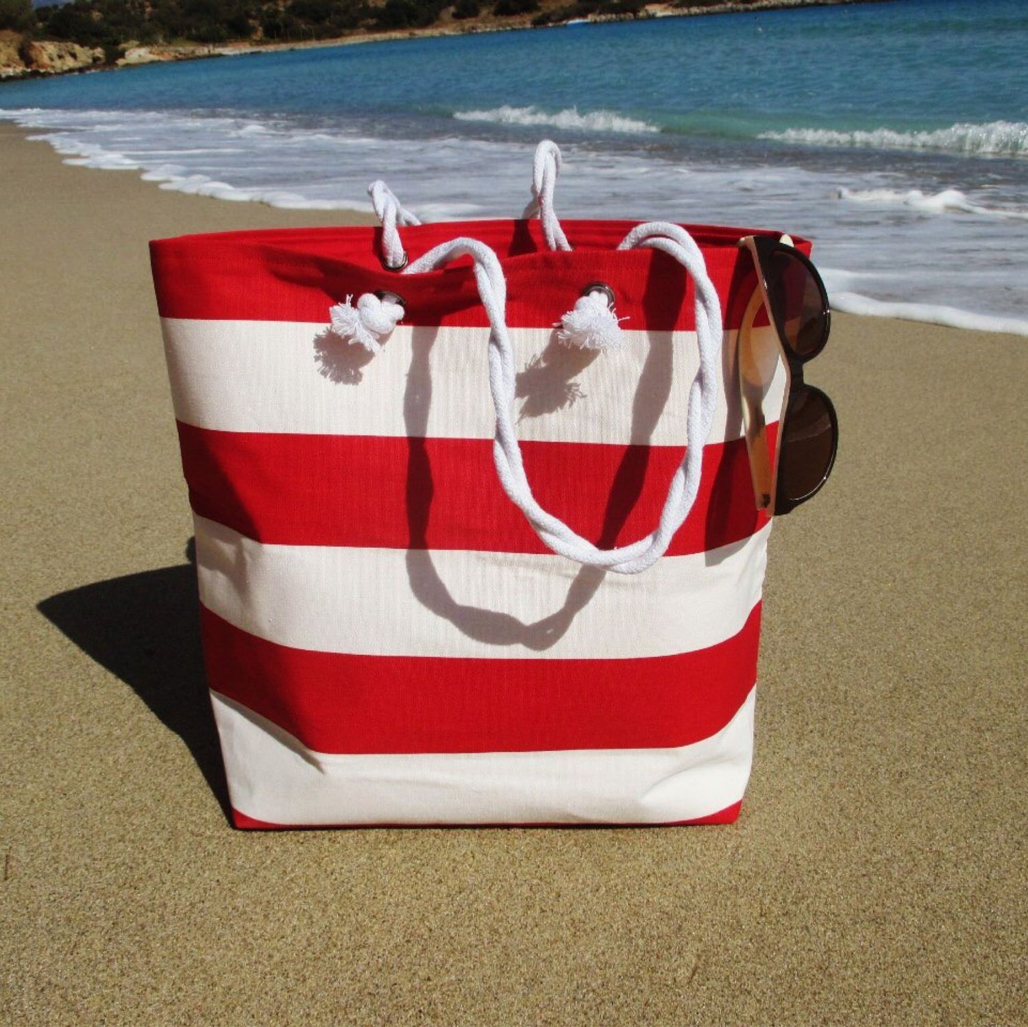 Пляжные сумки из ткани своими руками