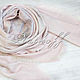 Pink handkerchief fabric multicolour Gucci Monogram, Shawls1, Moscow,  Фото №1