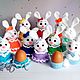 Knitted crafts for Easter. Stuffed Toys. KnitOK. My Livemaster. Фото №4