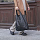 Bag String Bag with Cosmetic bag Black Bag Bag Package Shopper Bag, String bag, Moscow,  Фото №1