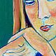 Картина Наедине. Картины. Марина Комиссарова Рисую с любовью (lotmarket). Ярмарка Мастеров.  Фото №4