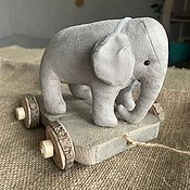 Для дома и интерьера ручной работы. Ярмарка Мастеров - ручная работа Juguetes: El elefante. Handmade.