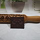 Rolling pin for cookie 'Barashi'. Rolling pins. Uzorka. Online shopping on My Livemaster.  Фото №2