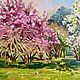 Order  Oil painting ' Blooming in the Botanical Garden'. Fine Art for Joy. Livemaster. . Pictures Фото №3
