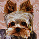 Oil painting dog ' family Pet'. Pictures. yuliabogun. Online shopping on My Livemaster.  Фото №2