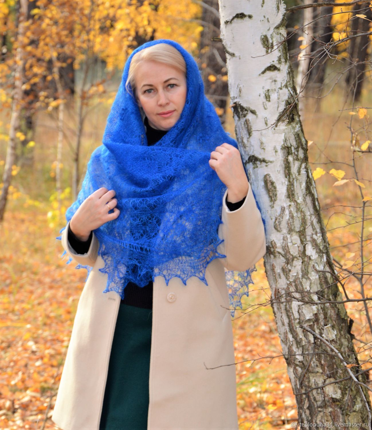 Пуховые шали - платки из Оренбурга