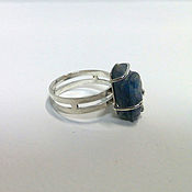 Украшения handmade. Livemaster - original item ring with kyanite. Handmade.