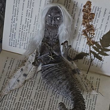Куклы и игрушки ручной работы. Ярмарка Мастеров - ручная работа Чердачная кукла: Русалка. Handmade.