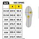 VIBRAM 186C SPHIKE BIANCO NERO (СФИК 186С). Подошвы. Ti_Sam. Ярмарка Мастеров.  Фото №5