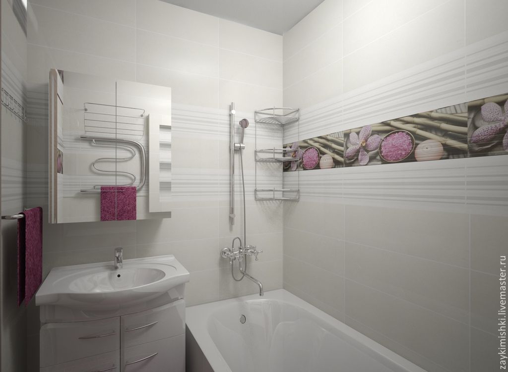Какой цвет плитки выбрать для маленькой ванной комнаты фото дизайн