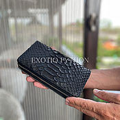 Сумки и аксессуары handmade. Livemaster - original item Dragon Python Leather Wallet. Handmade.