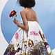 Ткань ЭКСКЛЮЗИВ OSCAR DE LA RENTA хлопок поплин,Италия. Ткани. ТКАНИ OUTLET. Ярмарка Мастеров.  Фото №8