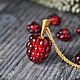 Red Raspberry pendant on a chain. Pendant. ToutBerry. My Livemaster. Фото №4