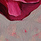 Картина "Пурпурные ранункулюсы"  масло,холст 60х60см. Картины. Картины Вестниковой Екатерины. Ярмарка Мастеров.  Фото №5