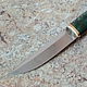 Knife 'Hauki-3' Finca 95h18 stab.karelka. Knives. Artesaos e Fortuna. My Livemaster. Фото №4