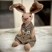 Тыквоголовка: Текстильная интерьерная кукла ручной работы