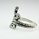 Snake ring made of 925 sterling silver HH0036. Rings. Sunny Silver. My Livemaster. Фото №4