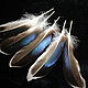 Feather Drake with a blue-greenish tint, 11-15 cm, Feathers, Moscow,  Фото №1
