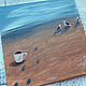 'Tea and seagulls' acrylic (sea, landscape, nature). Pictures. Nadezda Perova. Online shopping on My Livemaster.  Фото №2