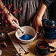 Заказать Ceramic glaze 'Sky of Valinor' (Blue) 200 gr. Ceramics Veles. Ярмарка Мастеров. . Components Фото №3