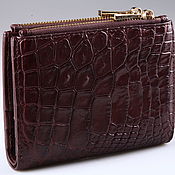 Сумки и аксессуары handmade. Livemaster - original item Genuine Crocodile Leather Wallet IMA0031VK5. Handmade.
