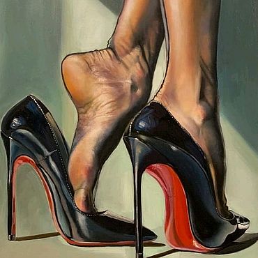 Женские ножки в туфлях порно фото