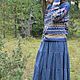 Tweed wool skirt blue. Skirts. Katlen-store. My Livemaster. Фото №4