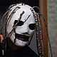 Маска Кори Тейлора Айова с дредами Corey Taylor Mask Iowa mask. Маски персонажей. Качественные авторские маски (Magazinnt). Ярмарка Мастеров.  Фото №6
