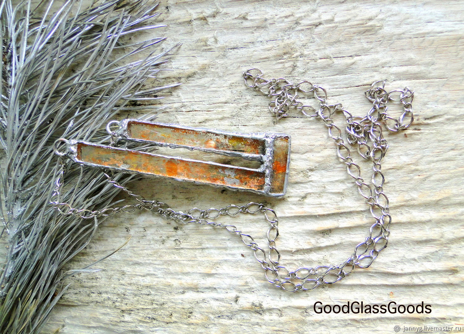 Pendant The Big Gold Mirror