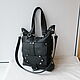 Custom painted leather bag for Marina. Classic Bag. Innela- авторские кожаные сумки на заказ.. Online shopping on My Livemaster.  Фото №2