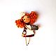 brooch girl 'Konditer', Brooches, Shadrinsk,  Фото №1