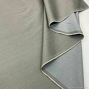 Материалы для творчества handmade. Livemaster - original item Fabric: Jeans with elastane gray-beige. Handmade.