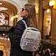 amt000017 Серо-белый рюкзак, Рюкзаки, Москва,  Фото №1