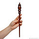 The spindle for spinning the Siberian Cedar Wooden spindle #B25. Spindle. ART OF SIBERIA. Online shopping on My Livemaster.  Фото №2