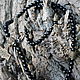 Men's beads from shungite-Viking. Chokers. Mint Tiger (MintTiger). My Livemaster. Фото №4