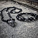 Мужские бусы из натуральных камней с черепом. Бусы. PROCUDA. Интернет-магазин Ярмарка Мастеров.  Фото №2