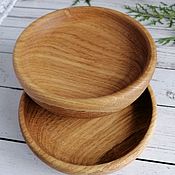 Тарелка из древесины ясеня
