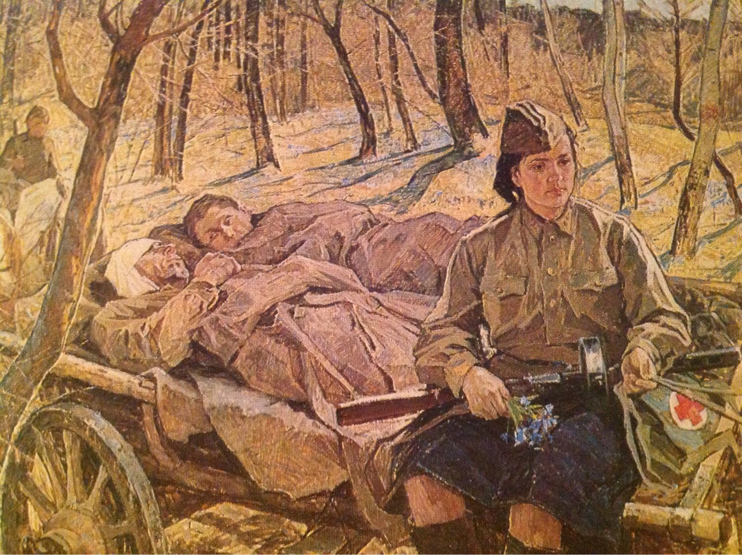 Картина СССР военной тематики