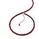 Amulet - choker, beads: spinel, natural ruby 'Mascot'. Chokers. Women's secrets. Online shopping on My Livemaster.  Фото №2