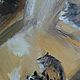 Hogwarts owl oil Painting. Pictures. Viktorianka. My Livemaster. Фото №4
