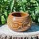Wooden vase-candy bowl made of elm wood. V10, Plates, Novokuznetsk,  Фото №1