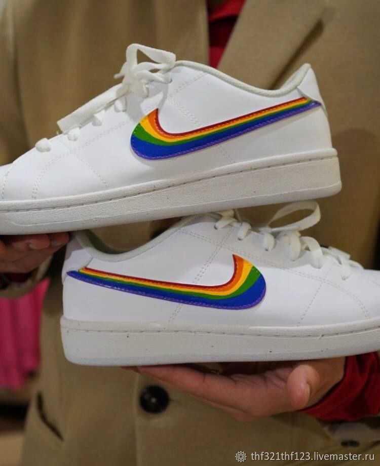 Nike air force rainbow hotsell