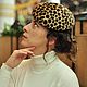 Леопардовая шляпа берет шляпка, Шляпы, Москва,  Фото №1