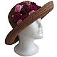 Rose Hat chocolate DESSERT FOR YOUR FAVORITE headdress. Hats1. Juliya Laborera. Online shopping on My Livemaster.  Фото №2